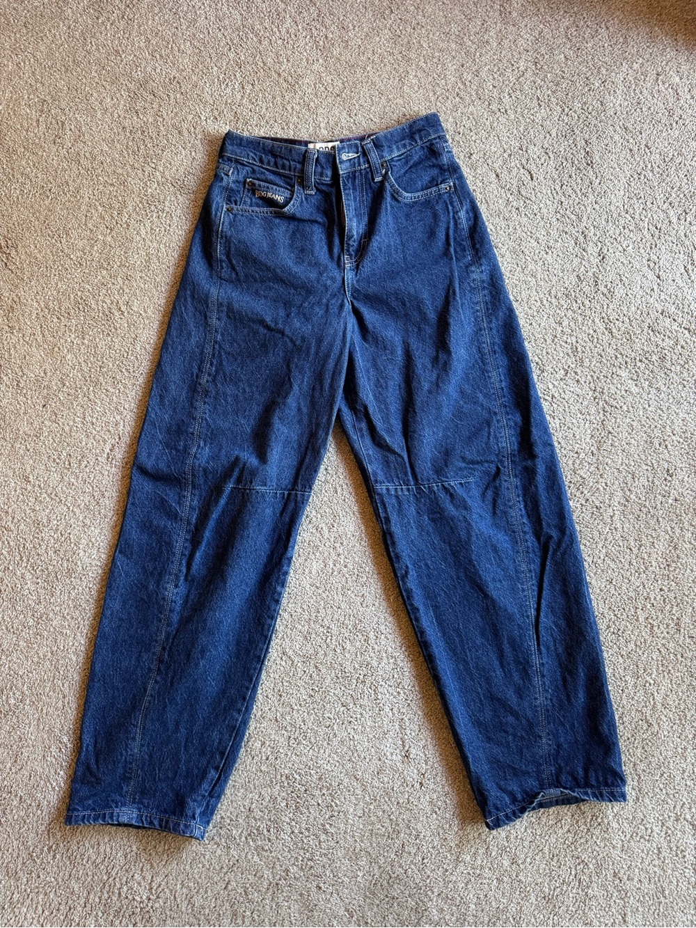 BDG Straight-Leg Women's Jeans in Dark Blue Denim